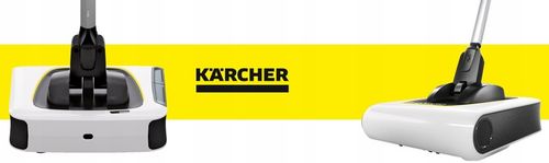 Bezprzewodowa szczotka elektryczna do czyszczenia Karcher KB 5 biała na Arena.pl