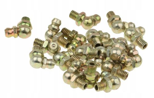 SMAROWNICZKI KALAMITKI PROSTE KĄTOWE M6 M8 M10 M12 ZESTAW DO SMAROWNICY na Arena.pl