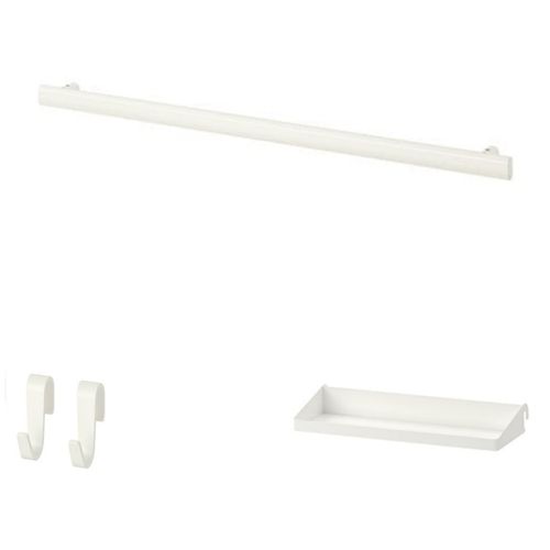 IKEA SUNNERSTA Szyna + półka,haki. na Arena.pl