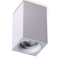 Downlight LAMPA sufitowa SLP2567 MDECO prostokątna OPRAWA metalowy plafon spot biały