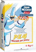 MOLINO SPADONI Pz4 mąka do pizzy o długim czasie wzrostu 10-20 godz. 5 kg