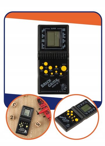 KONSOLA GRA ELEKTRONICZNA RETRO KIESZONKOWA TETRIS SNAKE WĘŻYK ZRĘCZNOŚCIOW na Arena.pl
