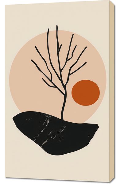 Obraz 60x100cm Nagie Drzewo zdjęcie 1