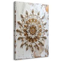 Obraz do salonu sypialni biura, Mandala Zen Spa Orientalny 20x30