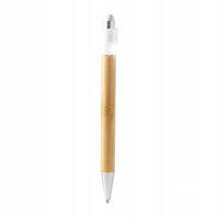 DŁUGOPIS BIUROWY BIAŁY ZABAWKĄ ANTYSTRESOWĄ TOUCH PEN TUSZ NIEBIESKI 10 SZT