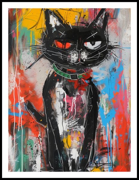 Plakat 60x80cm Gburowaty Kiciak zdjęcie 3