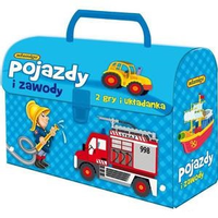 ADAMIGO 6472 Kuferek -POJAZDY I ZAWODY Zestaw Gie