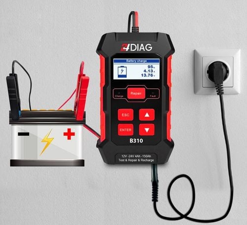 TESTER DO AKUMULATORÓW PROSTOWNIK B310 12V 24V 10A na Arena.pl