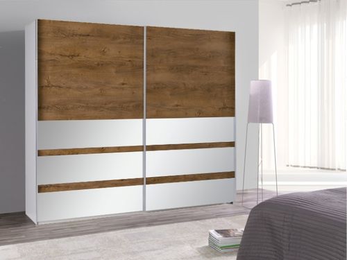 Szafa przesuwna LUX 8 - połysk na Arena.pl