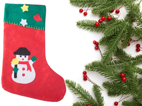 Skarpeta świąteczna na prezenty św. Mikołaja torba na Arena.pl