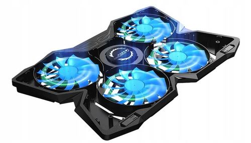 PODSTAWKA CHŁODZĄCA POD LAPTOPA PODKŁADKA USB LED DO NOTEBOOKA na Arena.pl