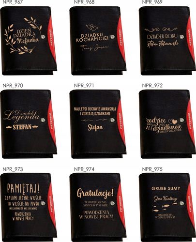 BOX PREZENTOWY portfel GRAWER personalizowany TANI na Arena.pl