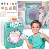 FABRYKA SLIME DIY PRALKA DUŻY ZESTAW DO ROBIENIA GLUTÓW DLA DZIECI