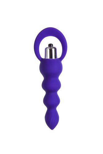 todo by toyfa anal plug twisty, silicone, purple, 14 cm, o 3.2 cm na Arena.pl