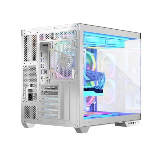 Obudowa MODECOM Volcano Panorama APEX ARGB 7F White na Arena.pl