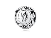 Rodowany srebrny charms pandora znak zodiaku panna srebro 925 BEAD22