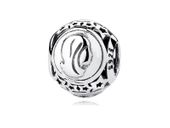 Rodowany srebrny charms pandora znak zodiaku panna srebro 925 BEAD22