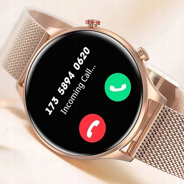 Zegarek Damski Smartwatch z Funkcją Rozmowy Menu PL + 2 PASKI + SŁUCHAWKI zdjęcie 13
