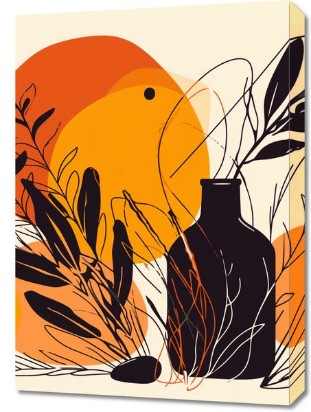 Obraz 50x70cm Jaskrawy Zachód zdjęcie 1