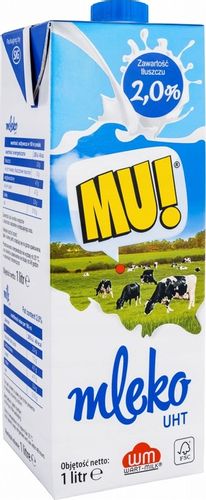 Mleko UHT Wart-Milk MU! 2% 1l x12 na Arena.pl