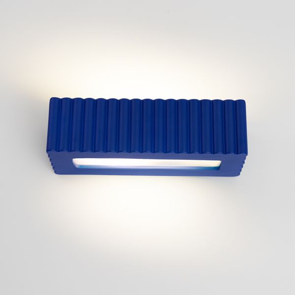 Kinkiet ceramiczny RIGATA ultramaryna zdjęcie 6