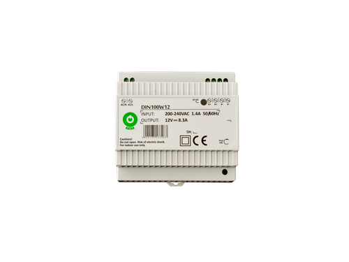 DIN Rail PSU 12V/8.3A, plastic case, step type na Arena.pl