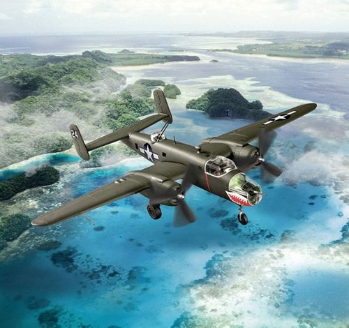 Model plastikowy B-25 Mitchell easy-click system na Arena.pl