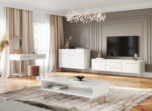 ŁAWA BIAŁA SOSNOWA 120X60 ROSA BIANCA na Arena.pl
