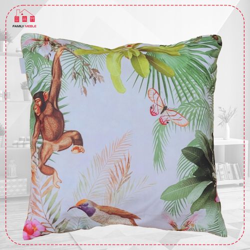 Poduszka dekoracyjna jasiek ozdobna zdejmowana 45 x 45 cm Family meble na Arena.pl