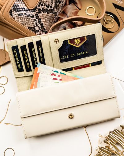 portfel damski skóra+pu ptn px22-pf1-4832 rose na Arena.pl