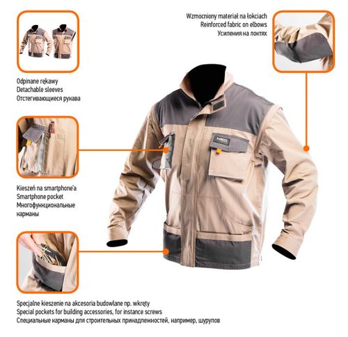 Bluza Robocza 2 W 1, Rozmiar S/48 na Arena.pl