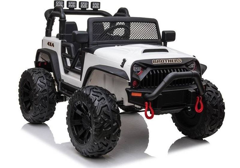 Auto na akumulator Jeep JC666 Biały zdjęcie 1