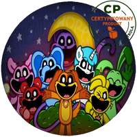 Opłatek na tort Catnap