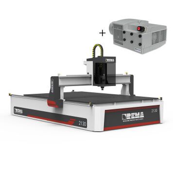 Frezarka CNC REMA 2100x3000mm ploter frezujący drewna 6kW pompa próżniowa na Arena.pl