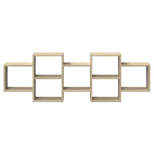 Półka ścienna, dąb sonoma, 129x18x42 cm na Arena.pl