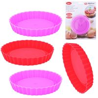 Forma do tarty silikonowa 12 cm 4 szt.