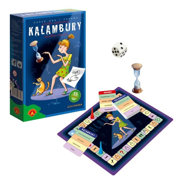 ALEXANDER Kalambury mini gra towarzyska zdjęcie 1