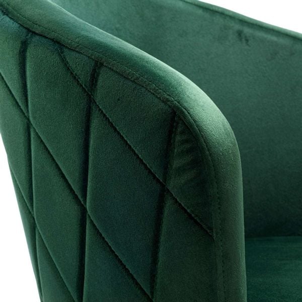 Krzesło HAMPTON VELVET ciemnozielone zdjęcie 7