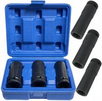 ZESTAW NASADEK UDAROWYCH NASADKI UDAROWE 1/2 DO FELG 17 19 21 3 EL.