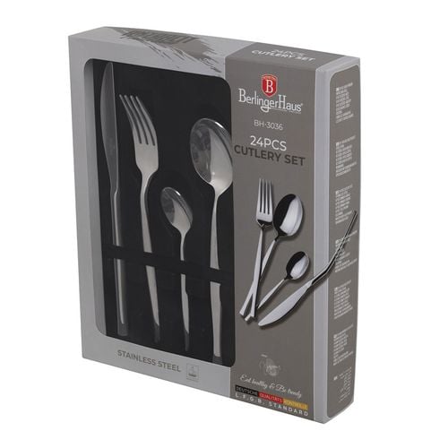 sztućce 24 elem. berlinger haus bh-3036 połysk na Arena.pl