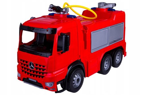 STRAŻ POŻARNA LENA Z DRABINĄ MAXI, PSIKA WODĄ na Arena.pl