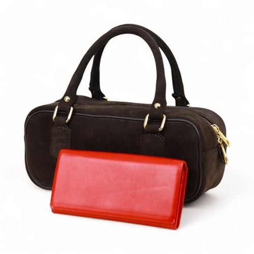 Torebka Damska, zamszowa Michela-M Espresso na Arena.pl