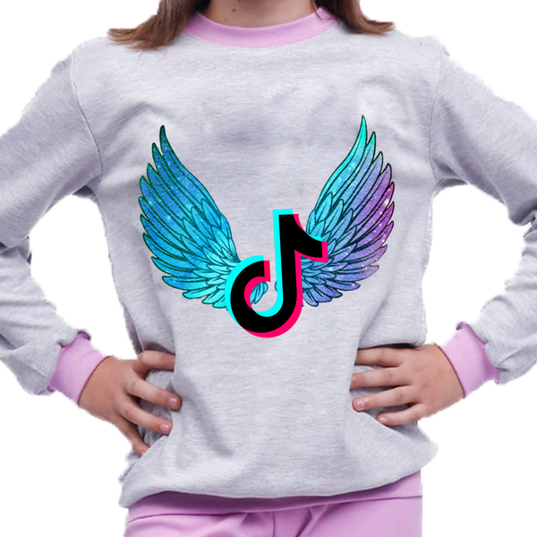 Piżama dziecięca Tik Tok zdjęcie 1