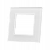 RAMKA SZKLANA POJEDYNCZA - BIAŁA LIVOLO