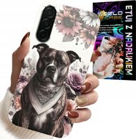 ETUI DO SAMSUNG GALAXY A56 5G - PITBULL GROŹNE PSY FUTERAŁ PLECKI CASE