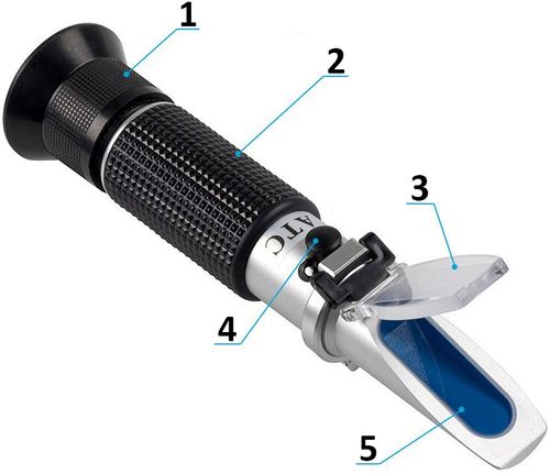 Refraktometr 0-10% Brix ATC chłodziwa emulsji CNC na Arena.pl