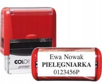 PIECZĄTKA automatyczna 47x18 COLOP C30 twoje imię nazwisko PIELĘGNIARKA
