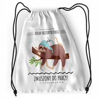 Plecak Dla Adriana Sportowy Szkolny Worek Torba Z Nadrukiem Ze Zdjęciem