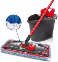 Wiadro i mop płaski Vileda Ultramax Microfibre + Cotton