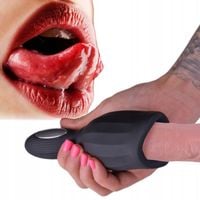 Masturbator Ssający z Językiem, Usta do Loda Cipka